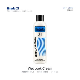 Anada 21 Wet Look Cream 300ml | Salon Hair Styling