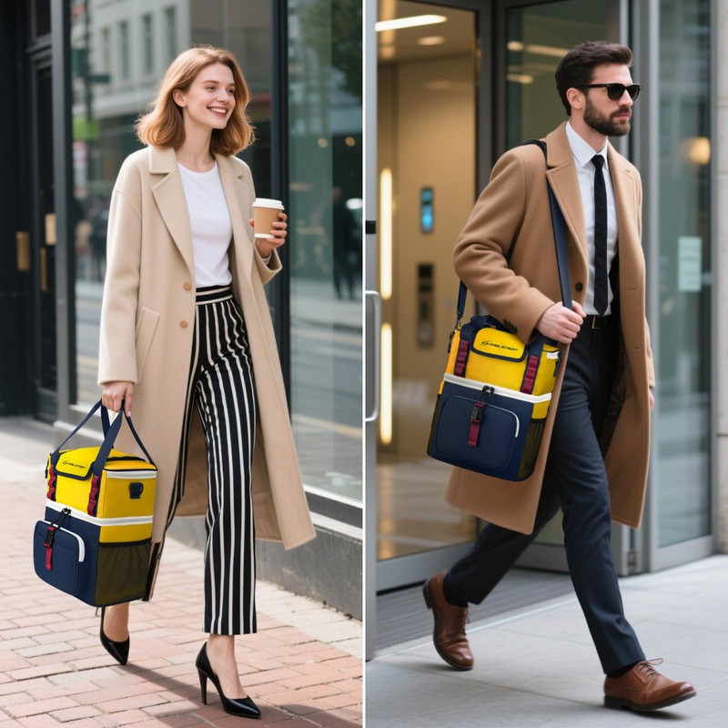 Maelstrom Lunch Box for Women, 20L Insulated Lunch Bag Men,
