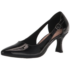 Clarks Women's Kataleyna Rae Pump, Black Patent, 8.5