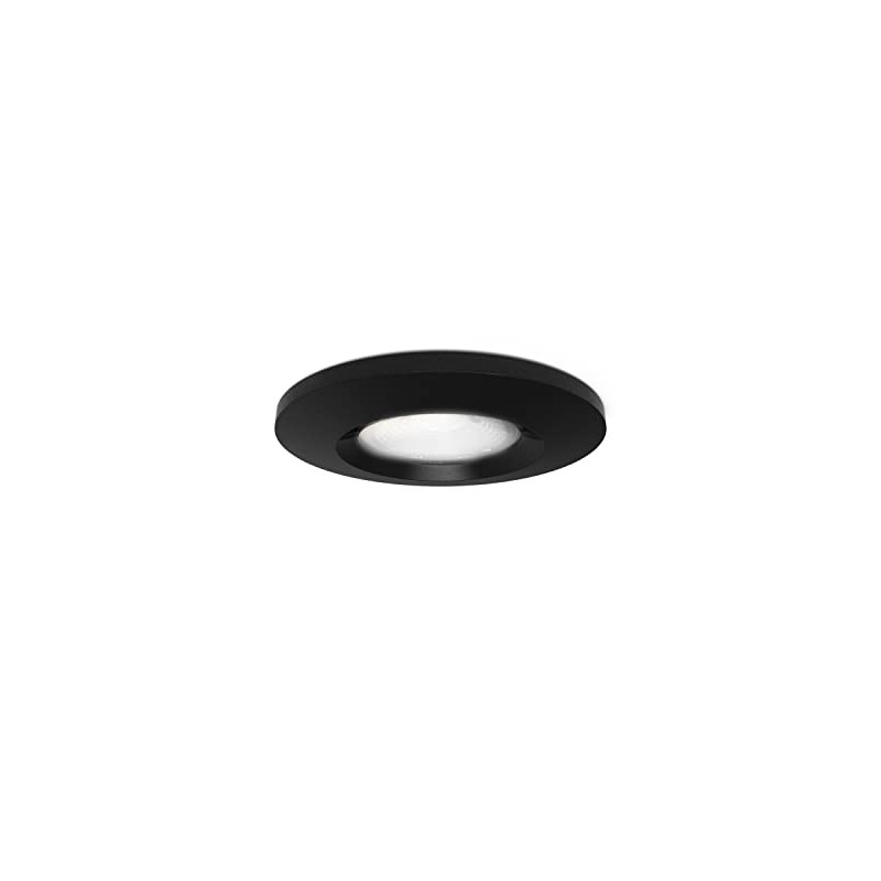4lite Fire-Rated Indoor Downlight (Black) 710lm LED Integrated Spotlight with