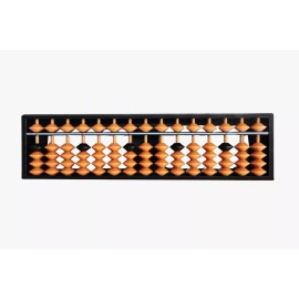 Hacer y Aprender 10 Ábaco Japonés Soroban 15 Líneas Matemático De Plástico