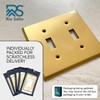 Rio Salto BRASS Signature Collection MIDSIZE Metal Gold Double Toggle