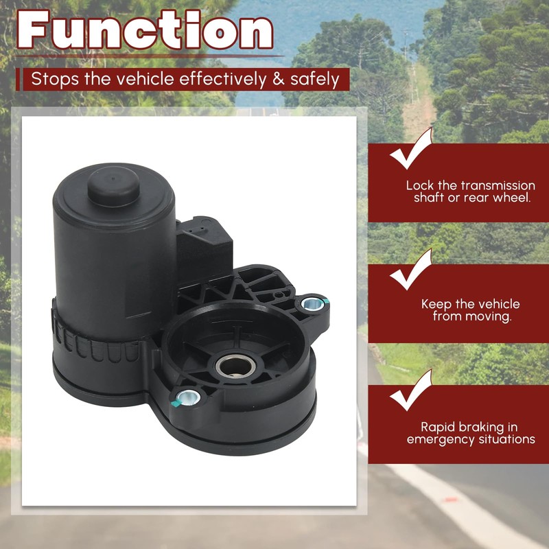 PTNHZ Rear Left Parking Brake Actuator Motor Compatible For Jaguar