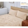 Shunjie.Home Queen Bed Sheets Set 4 Pieces, 600 Thread Count