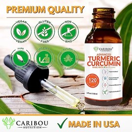Cúrcuma Líquida 118 ml - Alta Absorción - Antioxidante - Articulaciones - Hecho en USA