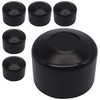 SKIR'CO Pack of 6 Fence Post Caps Round 40 mm