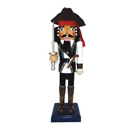 Santa's Workshop Johnny Pirate Nutcracker, 14"