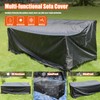 Likorlove 100% Waterproof Outdoor Sofa Cover, 88" Wx 33" Dx