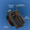 RV Master- Black RV Door Trigger Lock Replacement, RV Door