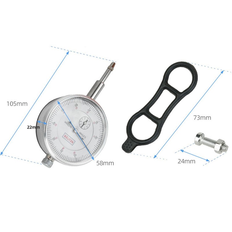 aeobdai Spoke Tension Meter with Percentage Gauge Bicycle Rim Tool