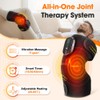ERHIVORA Knee Massager with Heat and Vibration, Knee Heating Pad