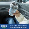 Dixie To Go Paper Coffee Cups With Lids, 12 oz,