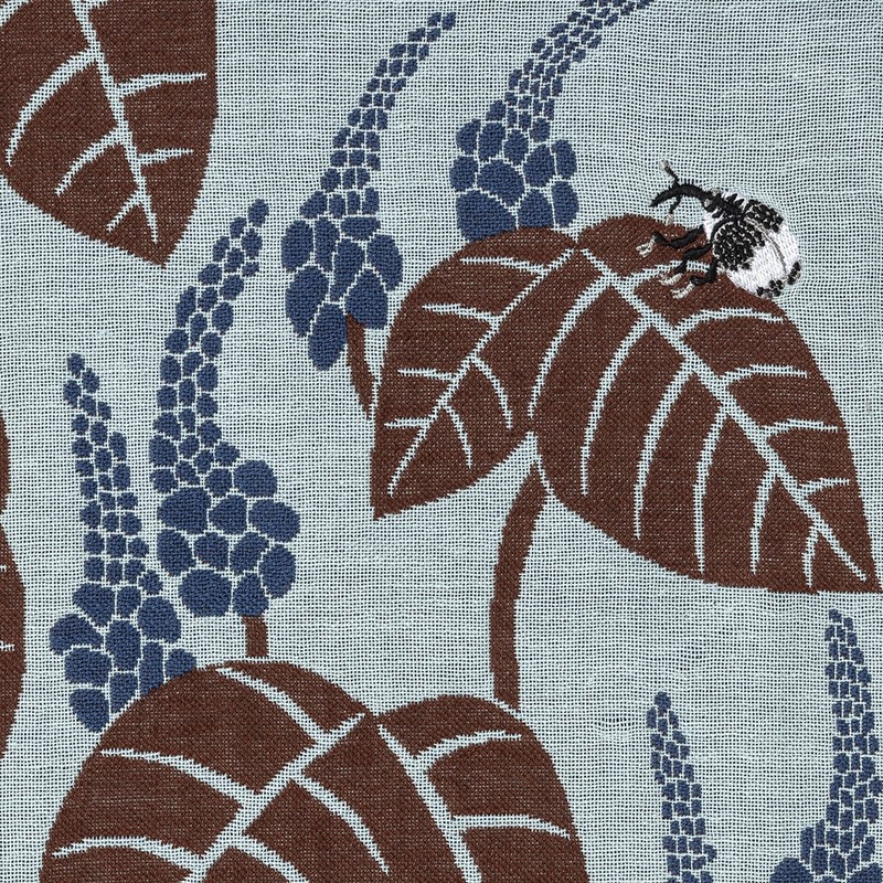 Kusuhashi Monori [moritaMiW] Triple Gauze Handkerchief Flowers and Weevil Light