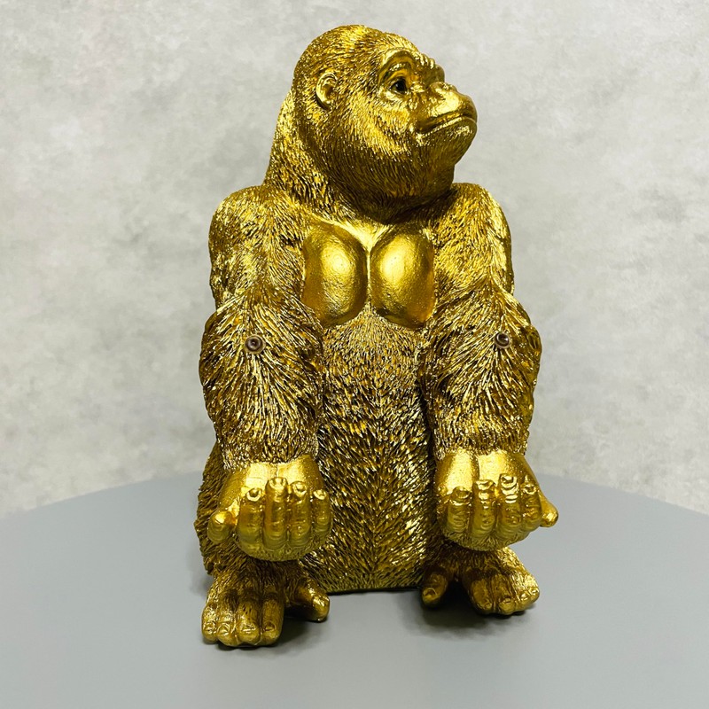Smartphone Stand, Gorilla, Cute Figurine, Fashionable Animal Object, Interior Decor,