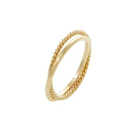 Elli Women's Wrap Classic Filigree Twisted Trend Ring in 925 Sterling Silver, Sterling Silver, None