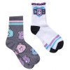 Ladies New CARE BEARS Ladies 2 Pair Of Crew Socks