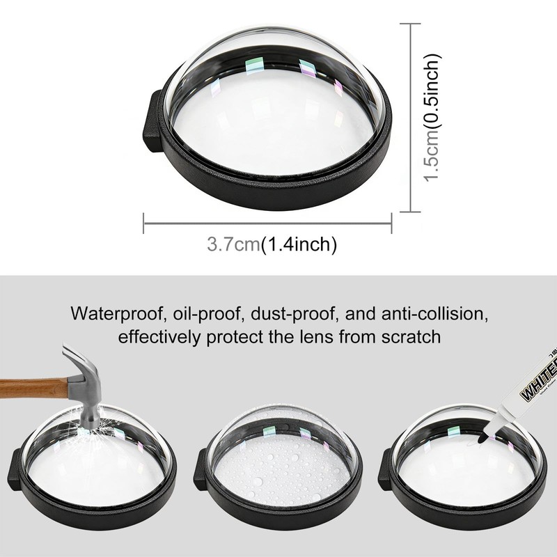 PULUZ Lens Guard for Gopro MAX2, Optical HD Lens Protector