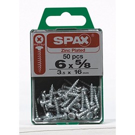 SCRW SPAX PH 6X5/8"BX50
