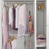 Compactor Milky Dress Cover Bag 60 x 137cm, Translucent White