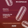Niacina Vitamina B3 90 Cápsulas De 500 Mg Flow
