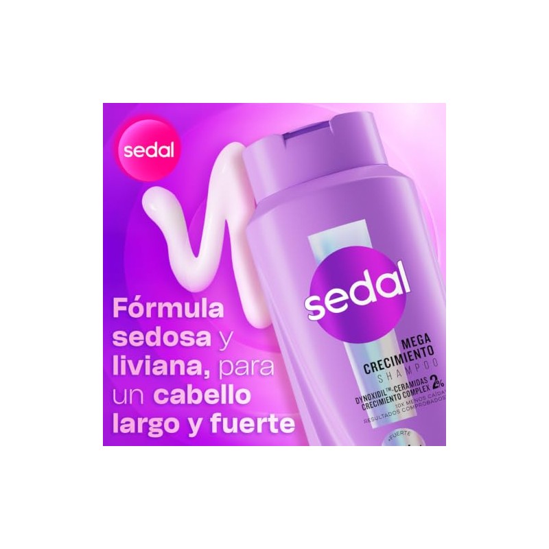 Sedal Shampoo Mega Crecimiento 580ml