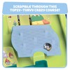 TOMY Bluey Screwball Scramble Marble Maze- Beat The Clock Marble