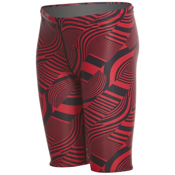 iSwim Swirl Jammer Swimsuit – Boys's Competitive Swim Shorts, Quick