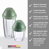 Westmark 2 Mixing and Shaking Cups/Shaker with Removable Mixing Disc