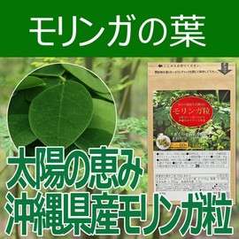 モリンガ粒 沖縄県産100％ 60粒×2袋(合計2か月分) モリンガサプリ 国産モリンガサプリ タブレット