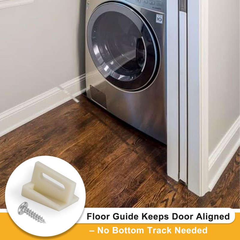 10 Pack Pocket Door Guide Bottom,Sliding Door Guide, 1.125 Inch,Jamb