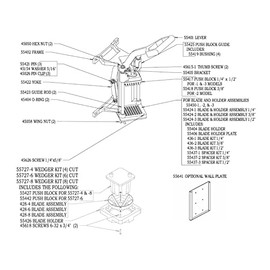 Nemco 45058 Stainless Steel Wingnut 5/16-18 F