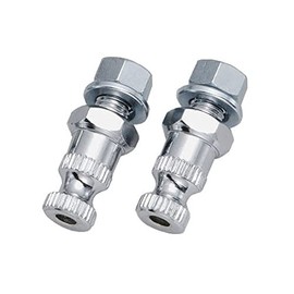 Kijima 217-1047 Motorcycle Parts Turn Signal Stay, Shaft Type, Set of 2 M10, 1.8 x 0.6 inches (45 x 15 mm), Plating