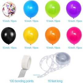 Yoaokiy 90s 80s Themed Party 12inch, Black,blue,gre