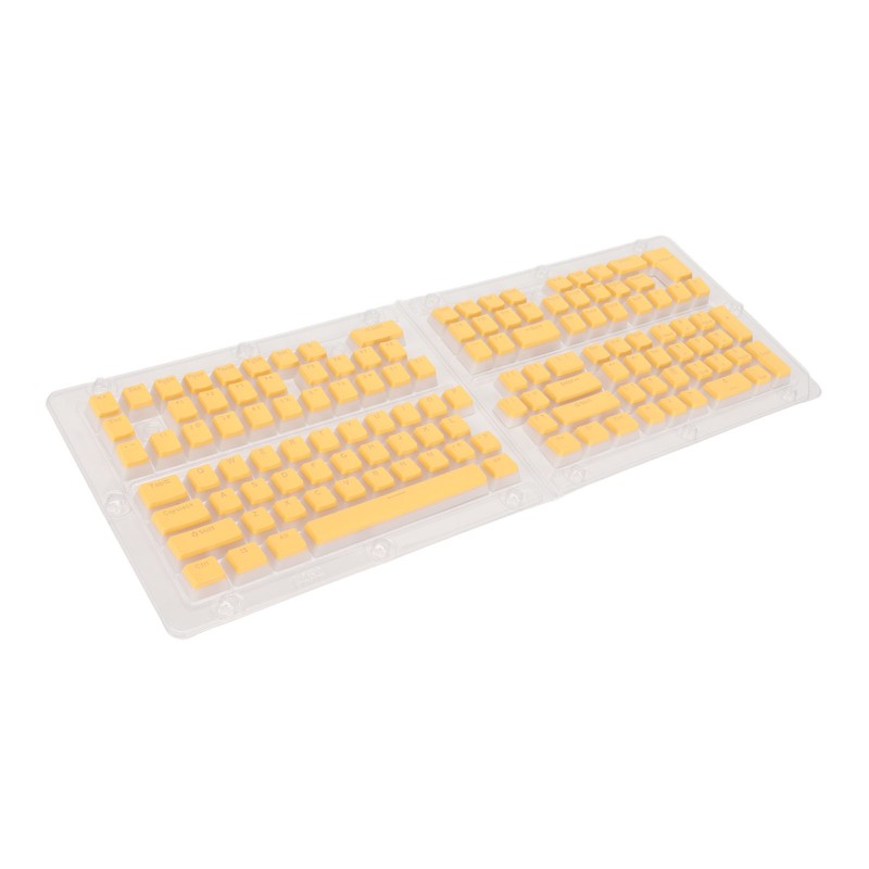 PBT Pudding Keycaps 129 Keys Translucent OEM Height Doubleshot Injection