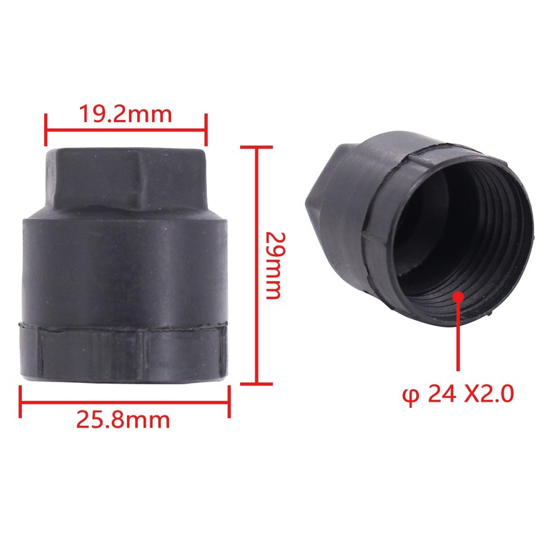 ApplianPar 20Pcs Wheel Lug Nut Cap Covers for Camaro RS