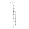 KUAFU Universal RV Exterior Motorhome Straight Ladder RV Rear Ladder