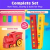 Domino Train, Domino Train for Kids, Automatic Set for Kids,