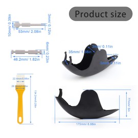 Pack of 2 Mosquito Spiral Containers, AMONENZ Snail Shape Mosquito Spiral Holder, Creative Mosquito Coil Holder, with 2 Cleaning Brushes, for Home, Office, Camping, Hotel