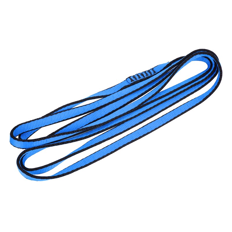 Mountaineering Climbing Load Bearing Flat Belt Strap Outdoor Safety Rope(120cm