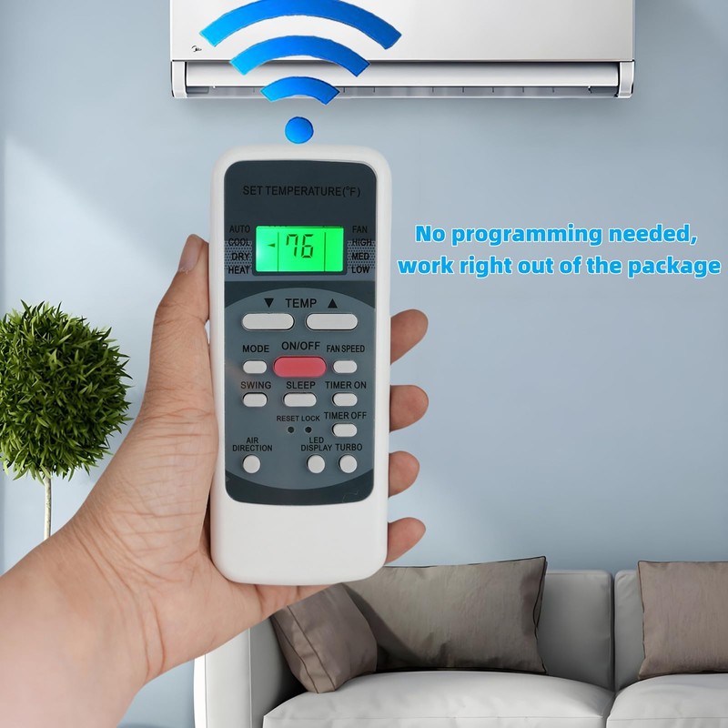 Replacement Remote Control Compatible for Premium RG51ME/EU TGM RG51ME/EU Air