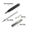 4PCS Ballpoint Pens for Smooth Writing, Medium Point Ball Pen