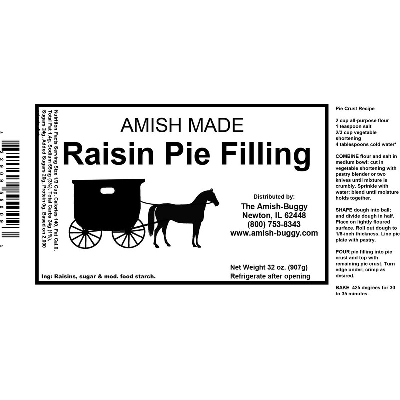 Ready To Use Pie Filling and Topping 32 oz. Jar