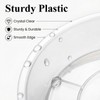 30 Pack Plant Saucer 4/5/6 Inches Plastic Drip Trays to