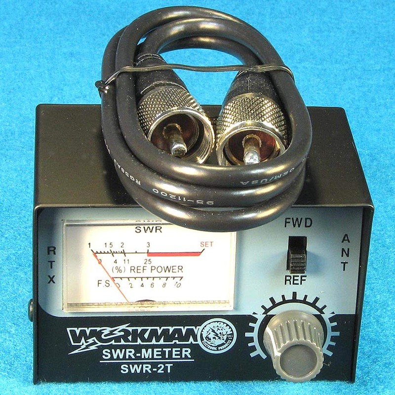SWR METER for CB Radio Antennas with 3' Jumper cable