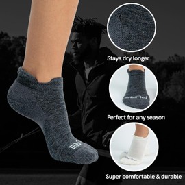 Pure Athlete Alpaca Wool Socks - Made in the USA, Alpaca and Merino Wool Blend (1 Pair - Cream, Medium)