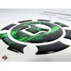 Fuel cap 3D Pad Ghost Green Skull/Flames Green – 600012