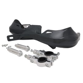 Dirt Bike Hand Guard Carbon Fiber Motorcycle Hand Guard - 22mm and 28mm with Universal Fitting Kit for Sur Ron Motorcycle MX Motocross Supermoto Racing ATV Quad Street Fighter Enduro