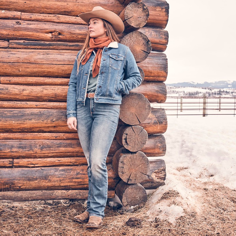 Q-Baby Mid Rise Boot Cut Ultimate Riding Jean, Dark Wash,