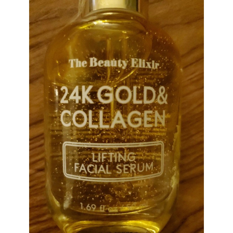 THE BEAUTY ELIXIR 24K GOLD & COLLAGEN LIFTING FACIAL SERUM