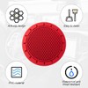 4 Pack Cup Holder Coaster, 2.75 Inch Diameter Non-Slip Universal